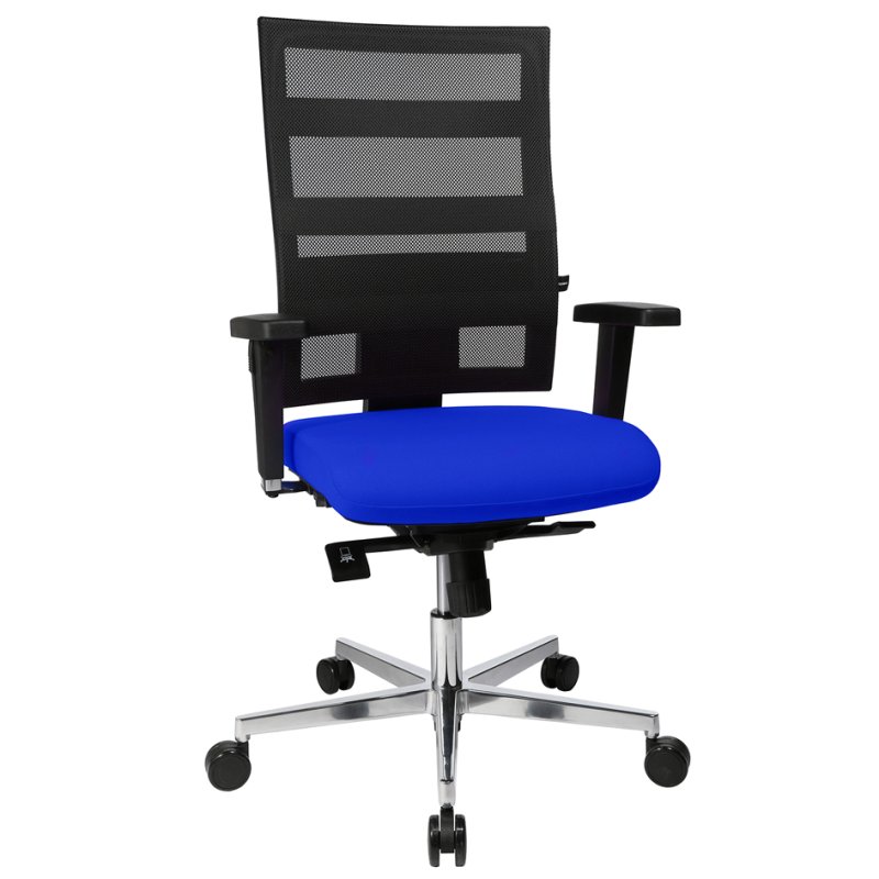 Topstar bureaustoel Sitness X-Pander Plus, rood, met armleuningen